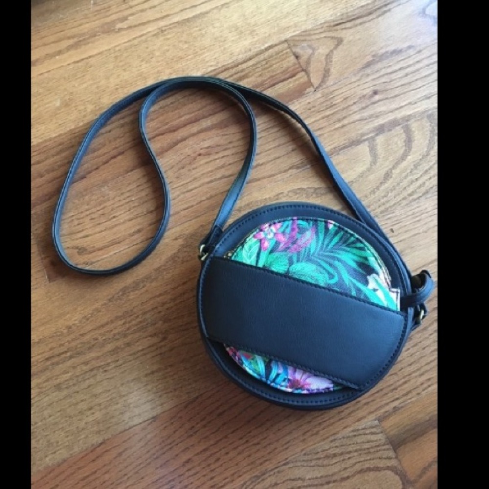 Tropical crossbody purse
